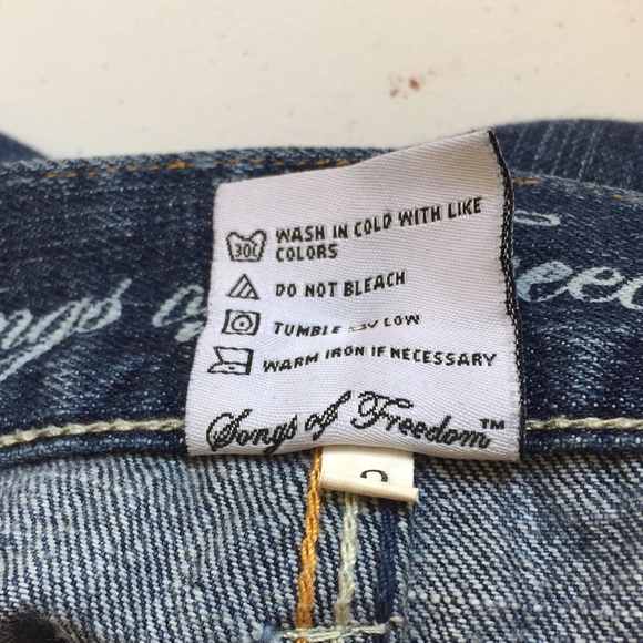 Songs of Freedom - Men's jeans size 38x32 straight leg, relaxed fit, dark wash - Picture 10 of 10